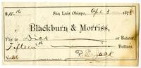 Blackburn & Morriss check