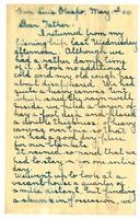 Correspondence to R.E. Jack from Howard Jack [Son]