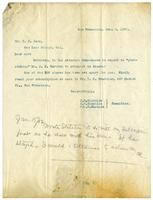 Correspondence/Memo to R.E. Jack from T.K. Stateler