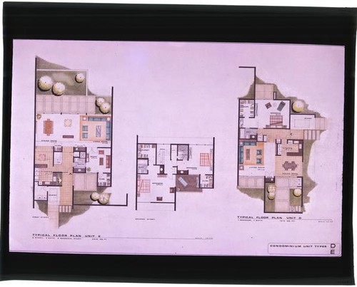 Desert Air Club, Condominium Unit Types D and E