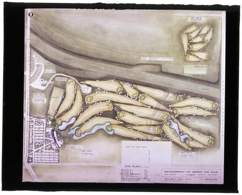 Desert Air Club, Site Plan for Units 1-5