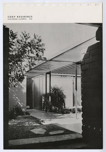 Cody Residence, Palm Springs, California, 1946