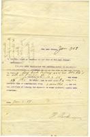 Application for Building Permit on Lot 3 Block [7]