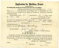 Application for Building Permit on Lot 6, 7 Block10