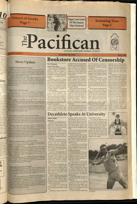 The Pacifican, November 19,1992 — Calisphere