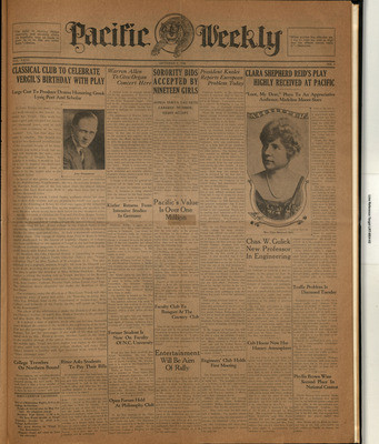 Pacific Weekly, October 9, 1930