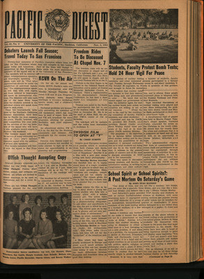 Pacific Digest, November 3, 1961