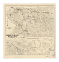 Automobile Road Map of Riverside County — Calisphere