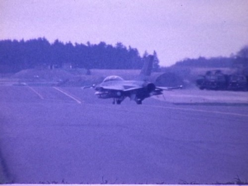 F 2686 General Dynamics F-16 Eagle Footage at Hahn Air Base