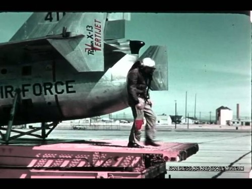 F 1284 Ryan X-13 Vertijet Testing