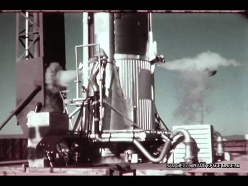 Atlas 35F GPS Launch at Vandenberg Air Force Base 2/9/80 HACL Film 00406