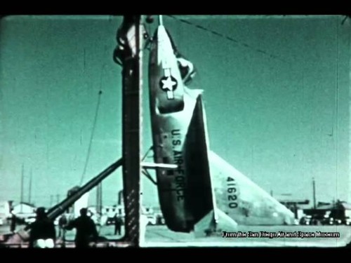 F-0690 Ryan Aeronautical X-13 Vertjet VTOL Video