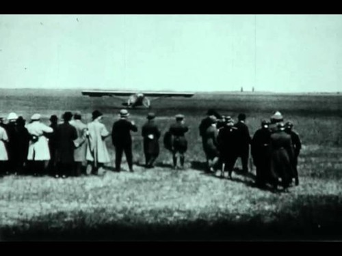 F-0611 Charles Lindbergh Newsreel Video