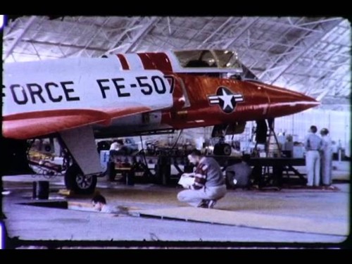 F-0340 Convair F-106B First Flight Video