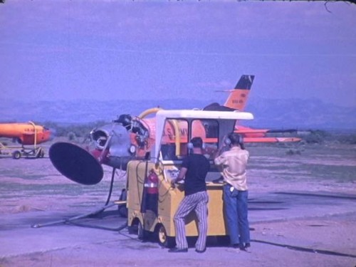 F 1924 Ryan Model 124 Firebee Drone RPV El Paso 8/71