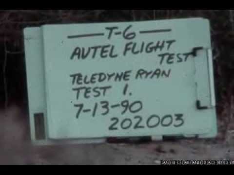 F-0876 Teledyne Ryan T-6 Autel Flight Test Mcdonnell F-4 Phantom II
