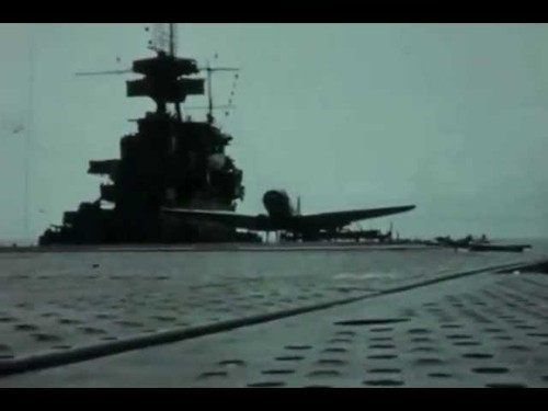 BD-0042 Douglas SBD Dauntless taking off from Aircraft Carrier