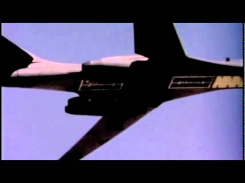 VT-0016D Rockwell B-1 Footage