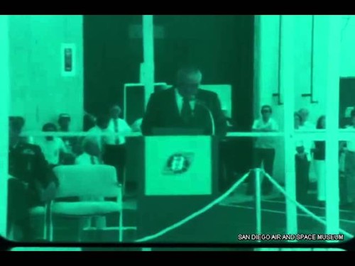 Atlas "H" Roll Out with Dr. Buck. (silent) HACL Film 00068