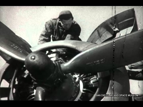 Fifty Hour Inspection of the B-24D Engines and Propellers Part 1 F-1072