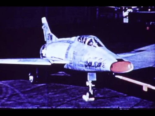 F-0585 North American YF-100 First Flight