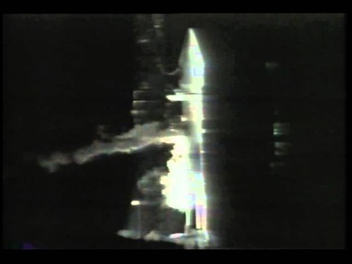 AC-77 Goes J Countdown and Launch, 22 May 1995 HACL Video 00015