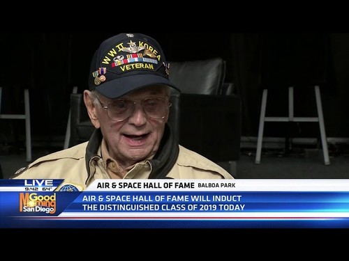 BD 0404 HOF Lt Col David Hamilton KUSI TV HD 11 23 19 9am