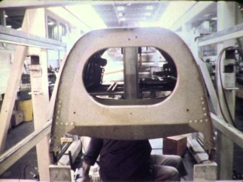 F 2137 Ryan Model 235 Ryan YQM-98 Compass Cope on Factory Floor