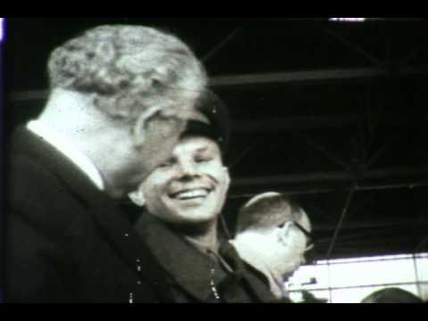 BD-0104 Yuri Gagarin at Ringway Airport Still