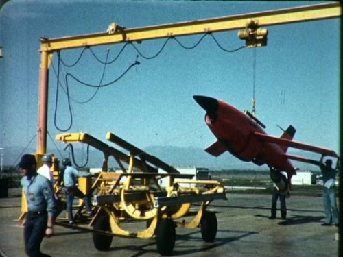F 2446 Ryan Operation Jet Target targeting/tracking at sea. USS Columbus CG12, Firebee F-4 Phantom