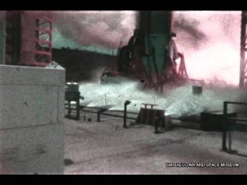 HACL Film 00570 Atlas Missile Static Firing 6/20/64