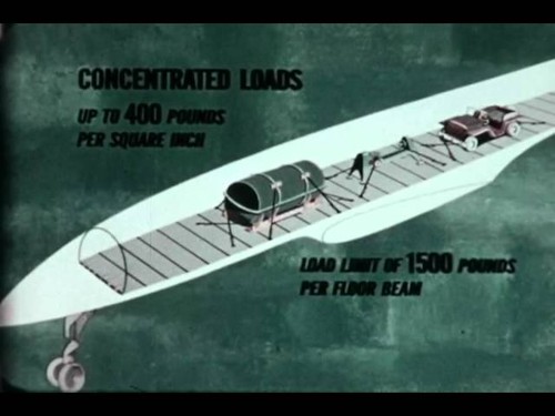 F-0035 Convertibility Features of R7V-1/C-121C Super Constellation