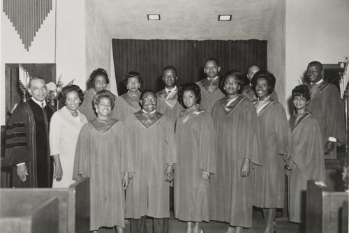 Bethel A.M.E. Church Cathedral Choir : 1967 ; Oxnard