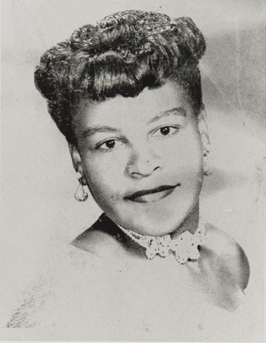 La Verne Pinkard, Queen Contestant, The Oxnard Community Fair : 1954 ; La Verne, the first African-American contestant and first runner-up, was sponsored by the Civic Progressive League