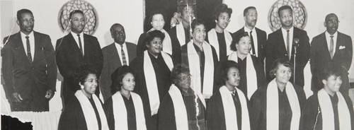 Choir of San Luis Obispo Springfield Baptist Church : 1968