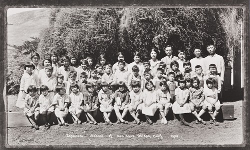 Japanese School of San Luis Obispo located near Los Osos Rd : 1928