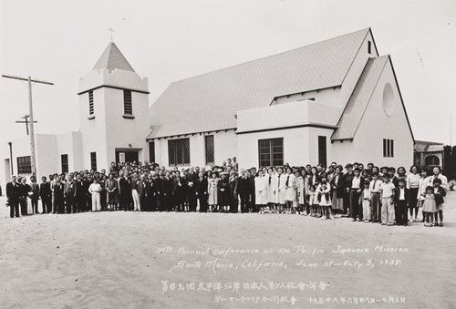 39th Annual Conference of the Pacific Japanese Mission : Santa Maria : June 28-July 3, 1938