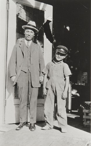 Paul Kurokawa and Uncle Matsuoka : 1926