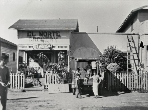 El Norte grocery store in the barrio of Santa Barbara