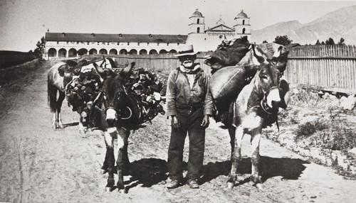Don Diego Guiterrez : Santa Barbara Mission : 1887
