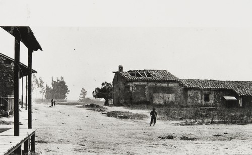 Old adobe home in Santa Barbara