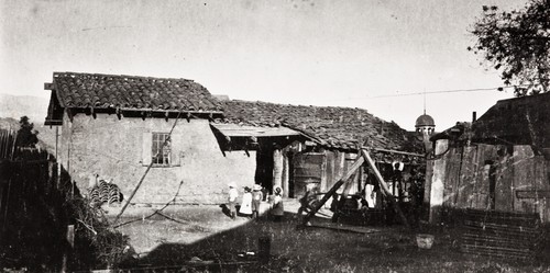 Old adobe home in Santa Barbara