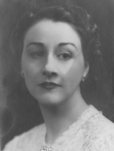 Portrait of Mrs. Harry Dorsey (Ethel May), Minerva Club President, 1938-1939