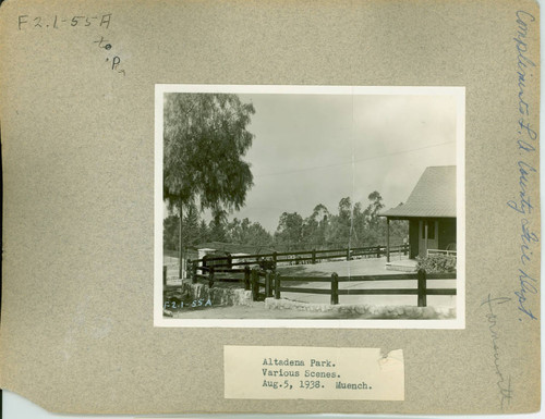 View of the Ranger Residence at Charles S. Farnsworth Park