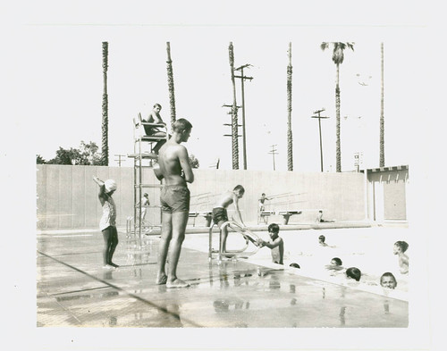 View of the pool at Salazar Park