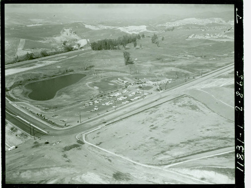 Aerial view of Diamond Bar Golf Course