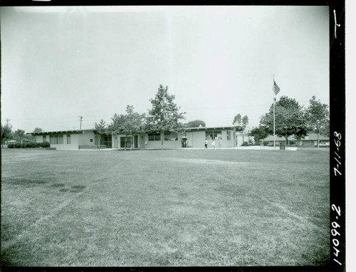 View of the Adventure Park community building