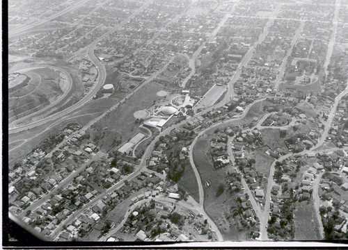 Aerial view of City Terrace Park