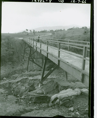 View of a bridge at Marshall Canyon Golf Course