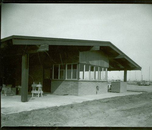 View of construction at Whittier Narrows Recreation Area